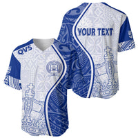 Personalised Queen Victoria School Baseball Jersey QVS Old Boys LT7 - Wonder Print Shop
