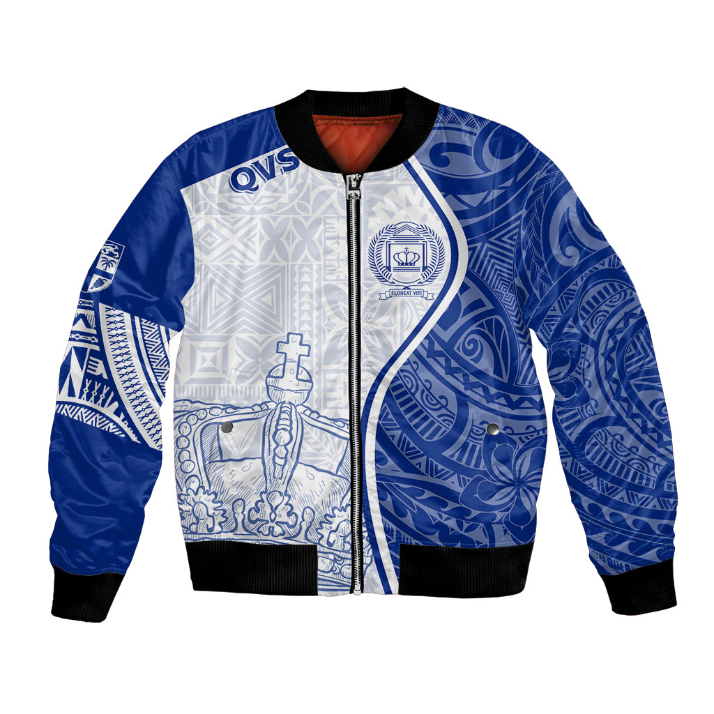 Personalised Queen Victoria School Bomber Jacket QVS Old Boys LT7 - Wonder Print Shop