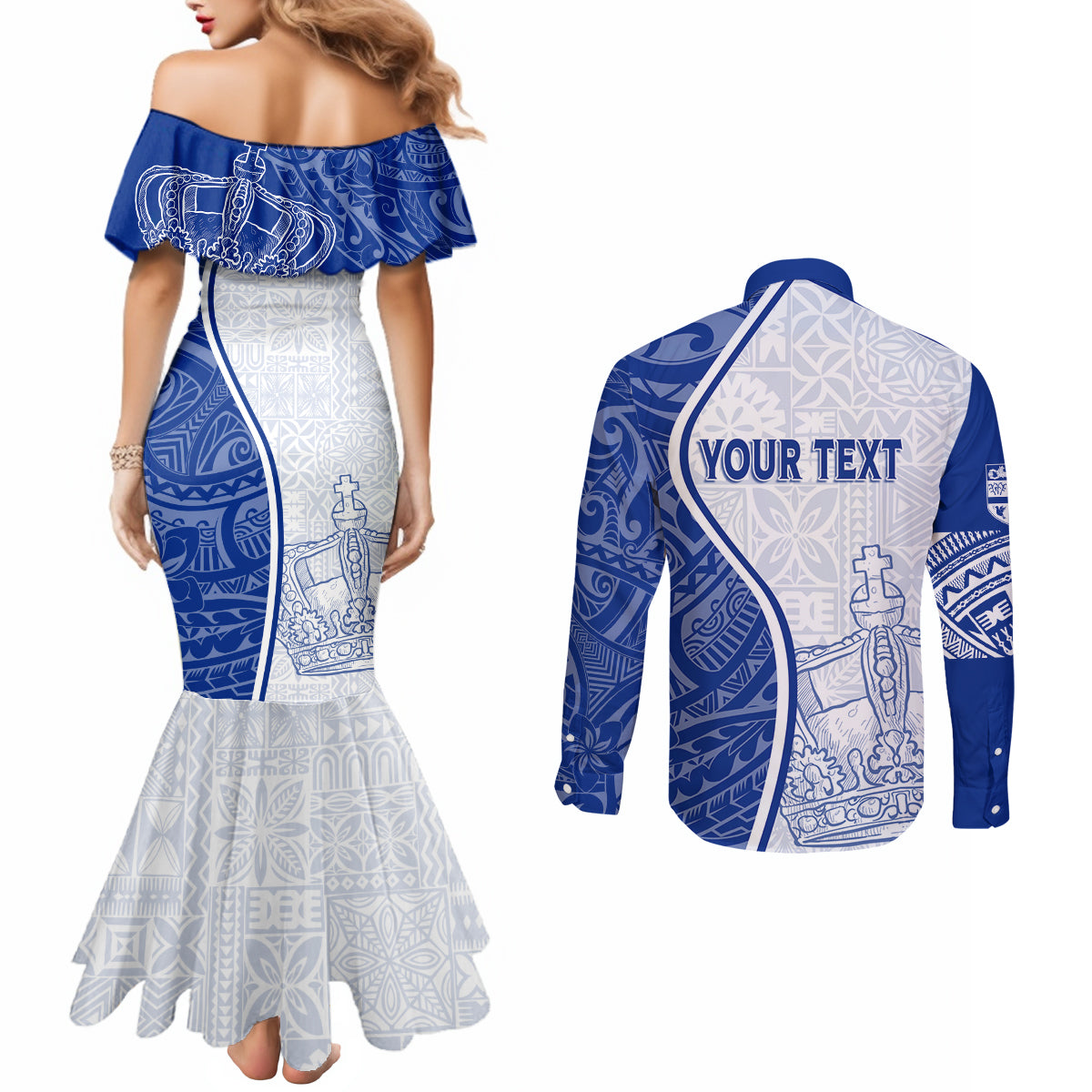 personalised-queen-victoria-school-couples-matching-mermaid-dress-and-long-sleeve-button-shirts-qvs-old-boys