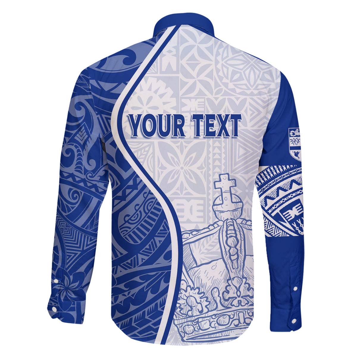 Personalised Queen Victoria School Family Matching Long Sleeve Bodycon Dress and Hawaiian Shirt QVS Old Boys LT7 - Wonder Print Shop