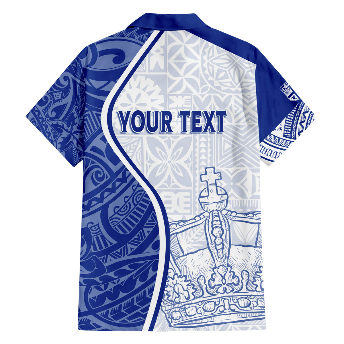 Personalised Queen Victoria School Family Matching Short Sleeve Bodycon Dress and Hawaiian Shirt QVS Old Boys - Wonder Print Shop