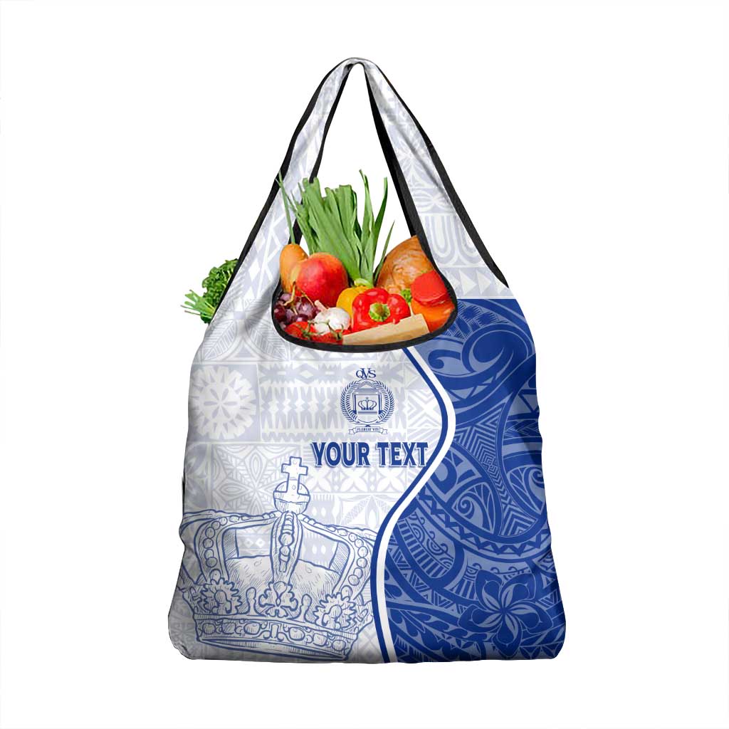 Personalised Queen Victoria School Grocery Bag QVS Old Boys