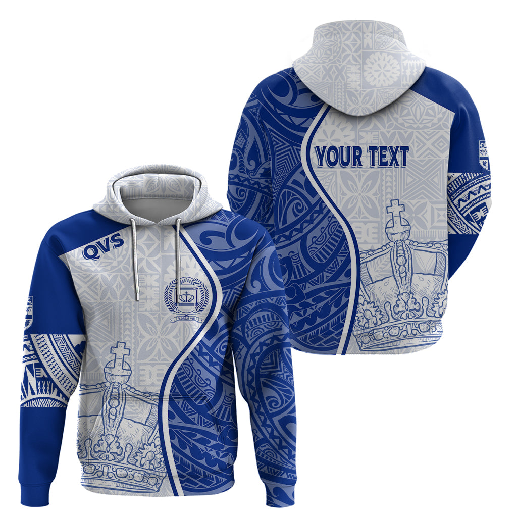 Personalised Queen Victoria School Hoodie QVS Old Boys - Wonder Print Shop