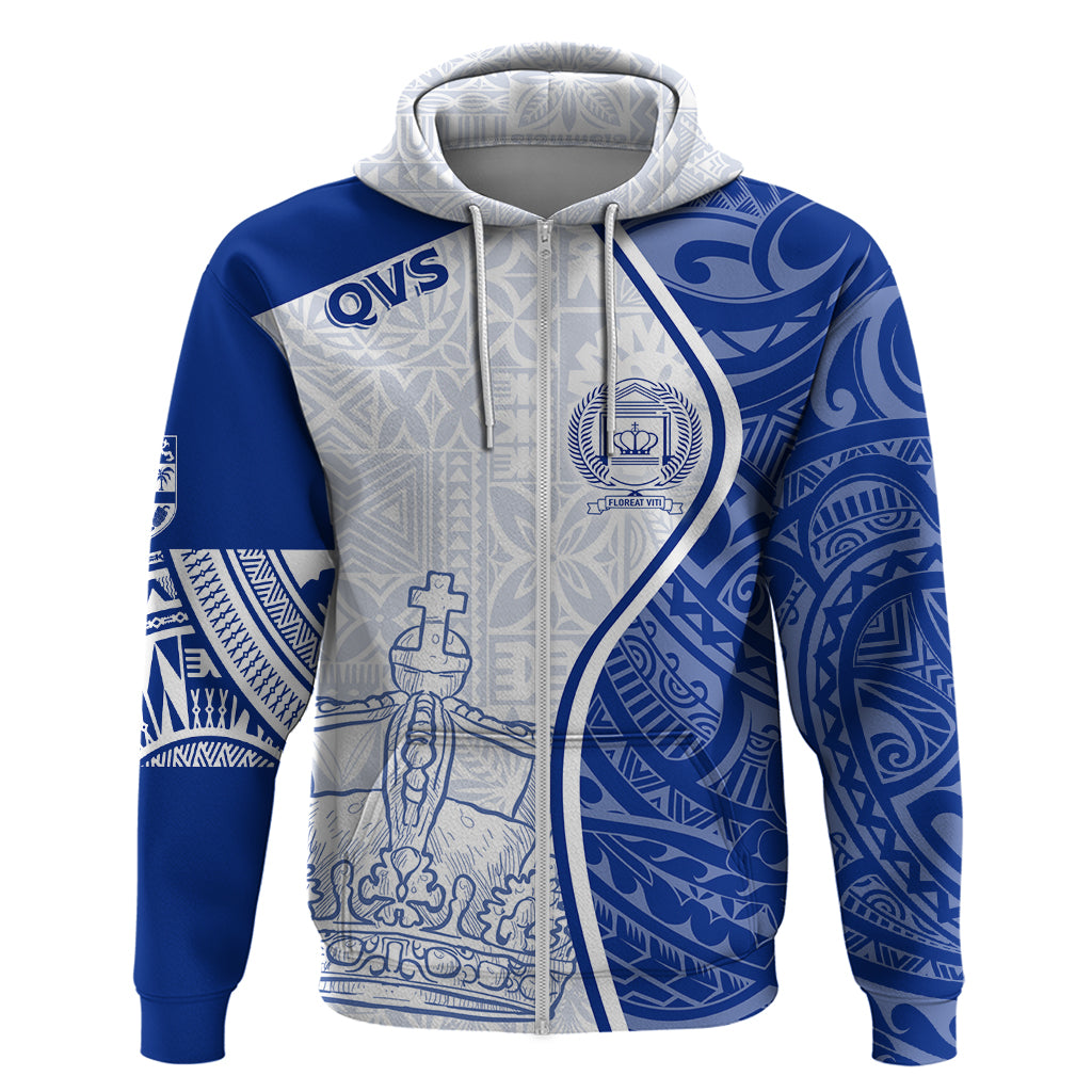 Personalised Queen Victoria School Hoodie QVS Old Boys - Wonder Print Shop