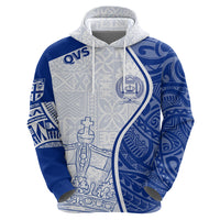 Personalised Queen Victoria School Hoodie QVS Old Boys - Wonder Print Shop