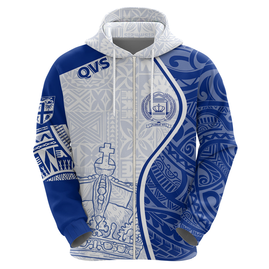 Personalised Queen Victoria School Hoodie QVS Old Boys - Wonder Print Shop