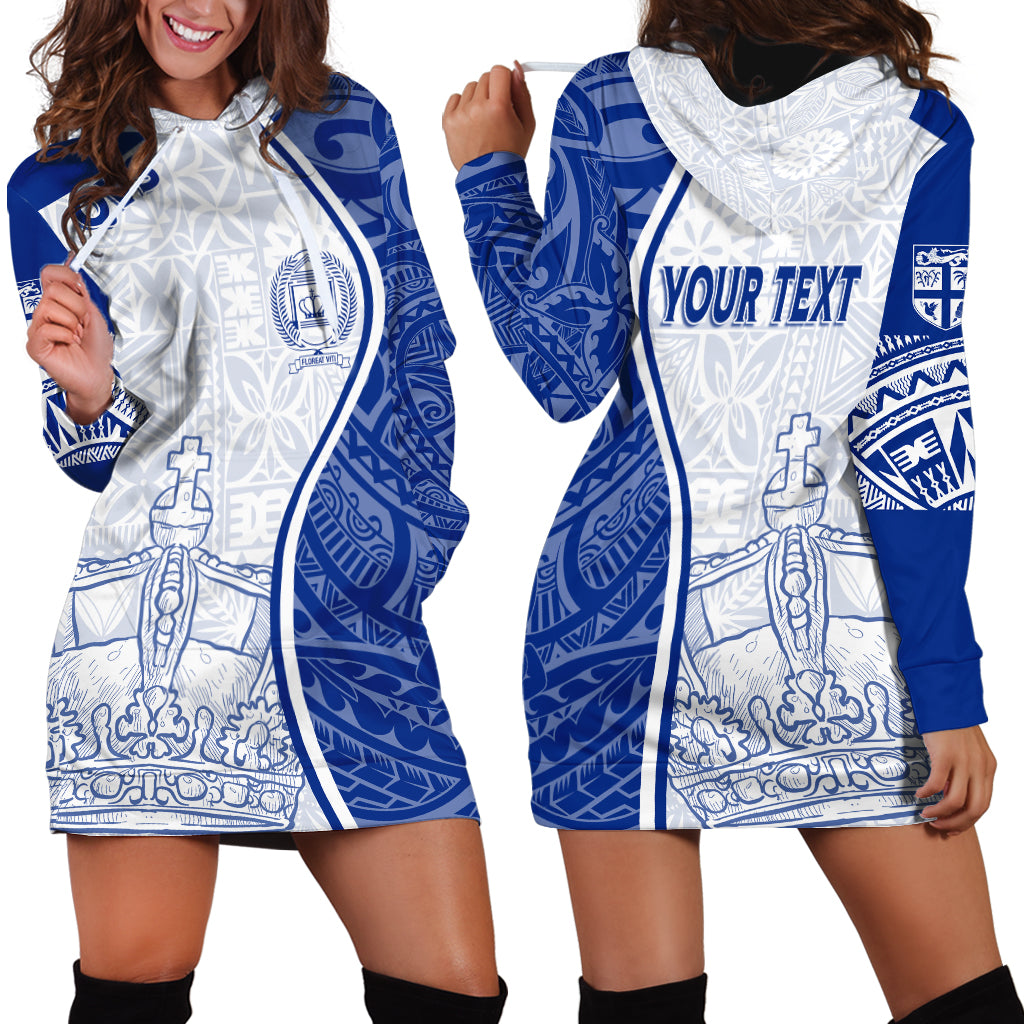 Personalised Queen Victoria School Hoodie Dress QVS Old Boys - Wonder Print Shop