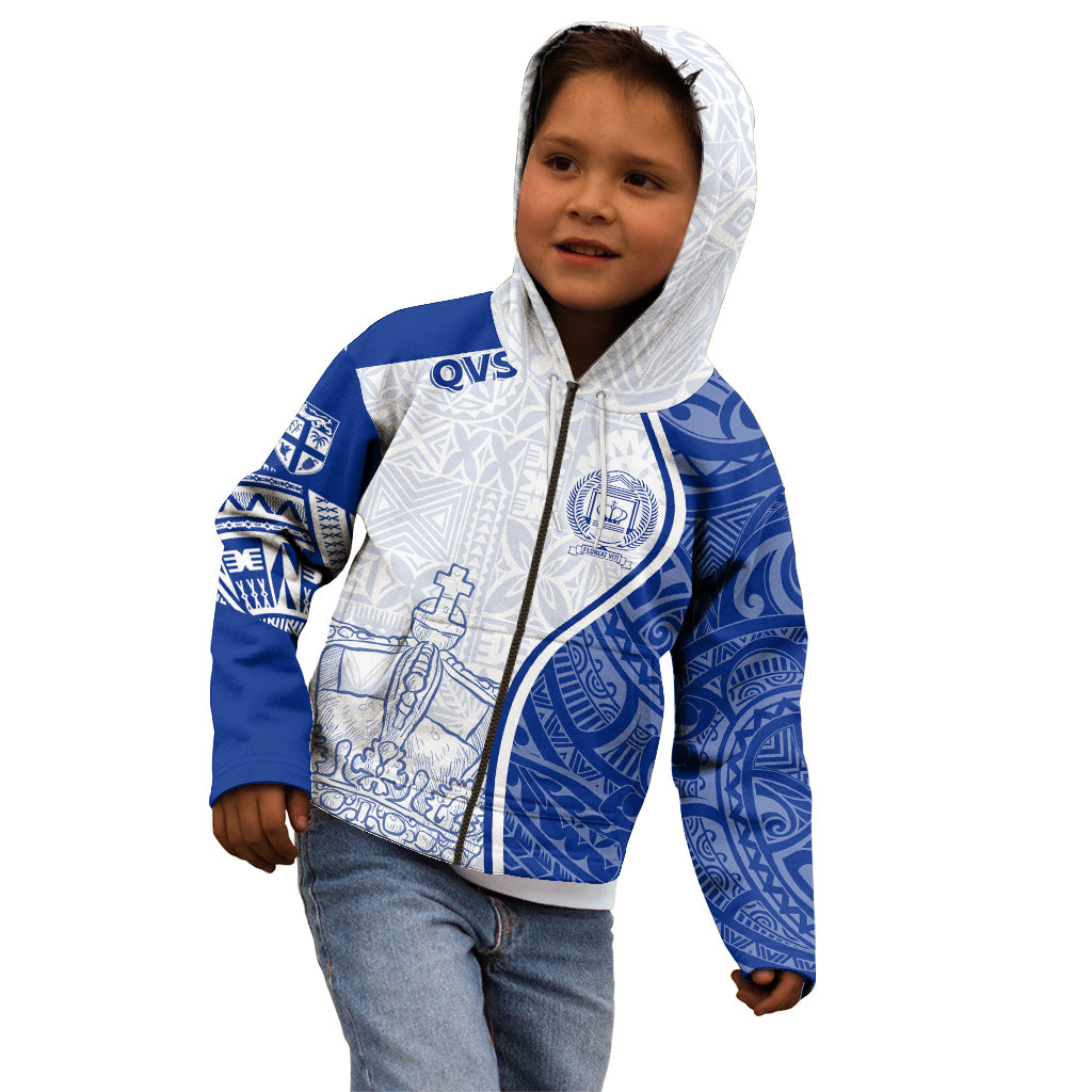 Personalised Queen Victoria School Kid Hoodie QVS Old Boys - Wonder Print Shop
