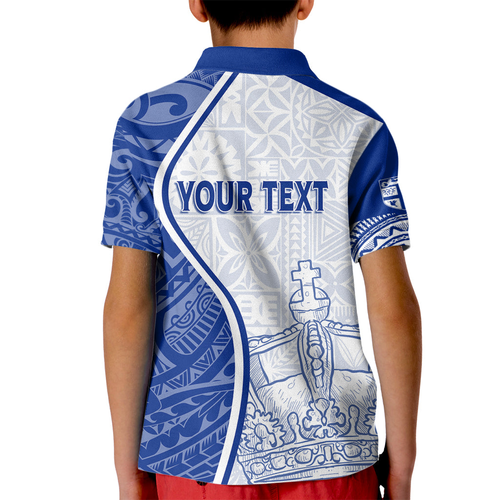 Personalised Queen Victoria School Kid Polo Shirt QVS Old Boys - Wonder Print Shop