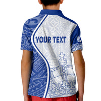 Personalised Queen Victoria School Kid Polo Shirt QVS Old Boys - Wonder Print Shop