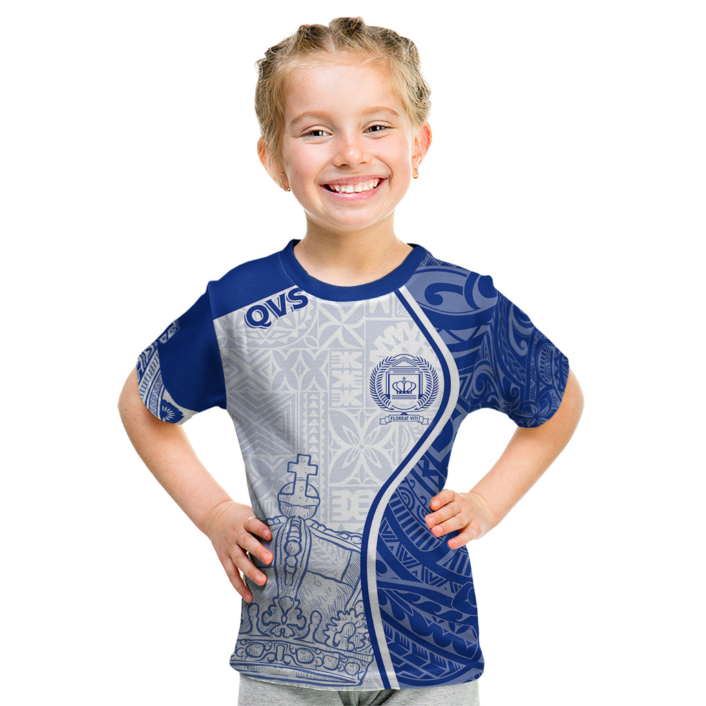 Personalised Queen Victoria School Kid T Shirt QVS Old Boys - Wonder Print Shop