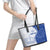 Personalised Queen Victoria School Leather Tote Bag QVS Old Boys - Wonder Print Shop