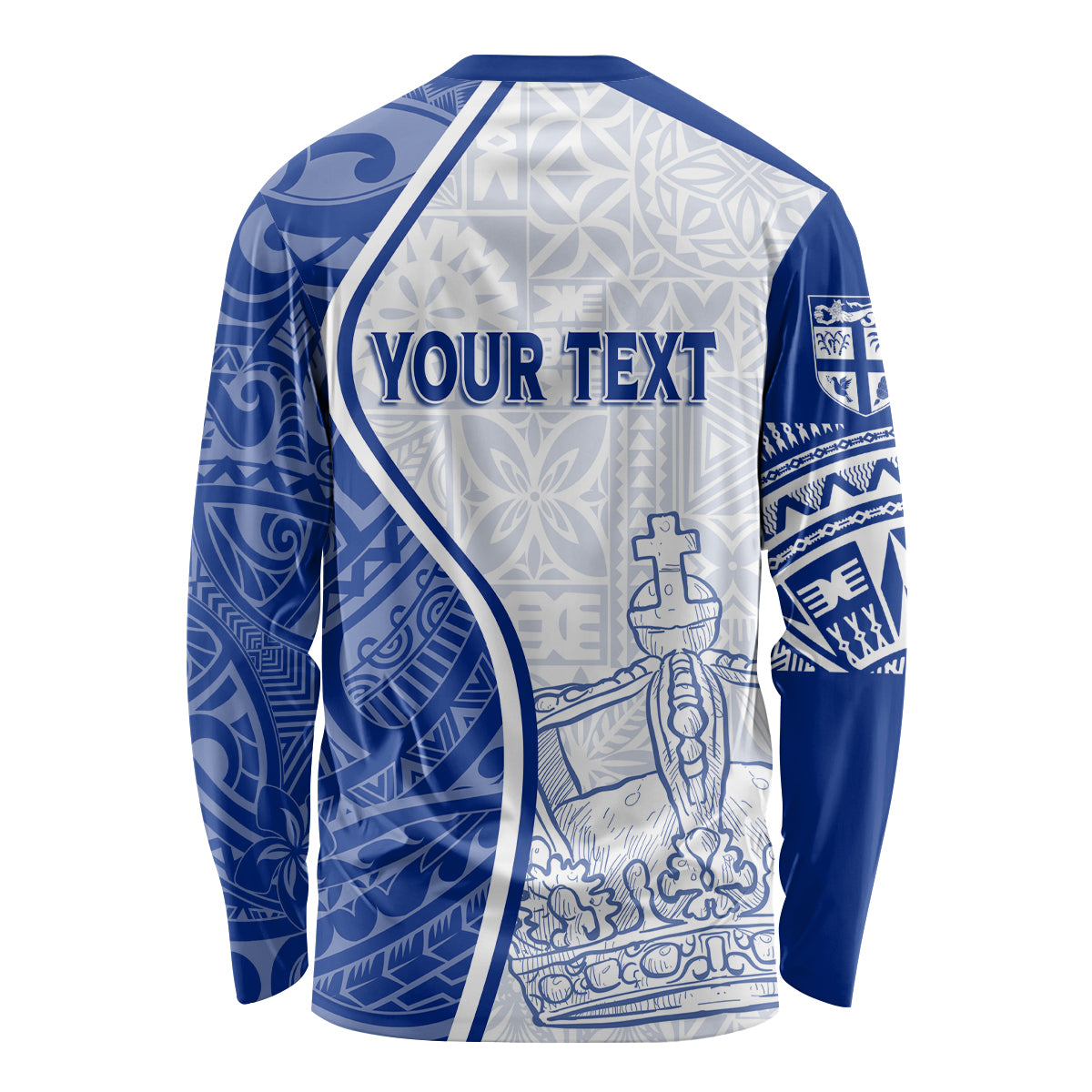 Personalised Queen Victoria School Long Sleeve Shirt QVS Old Boys - Wonder Print Shop