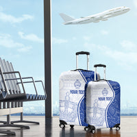 Personalised Queen Victoria School Luggage Cover QVS Old Boys - Wonder Print Shop