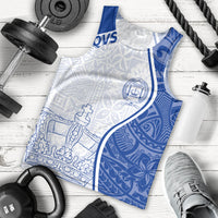 Personalised Queen Victoria School Men Tank Top QVS Old Boys - Wonder Print Shop