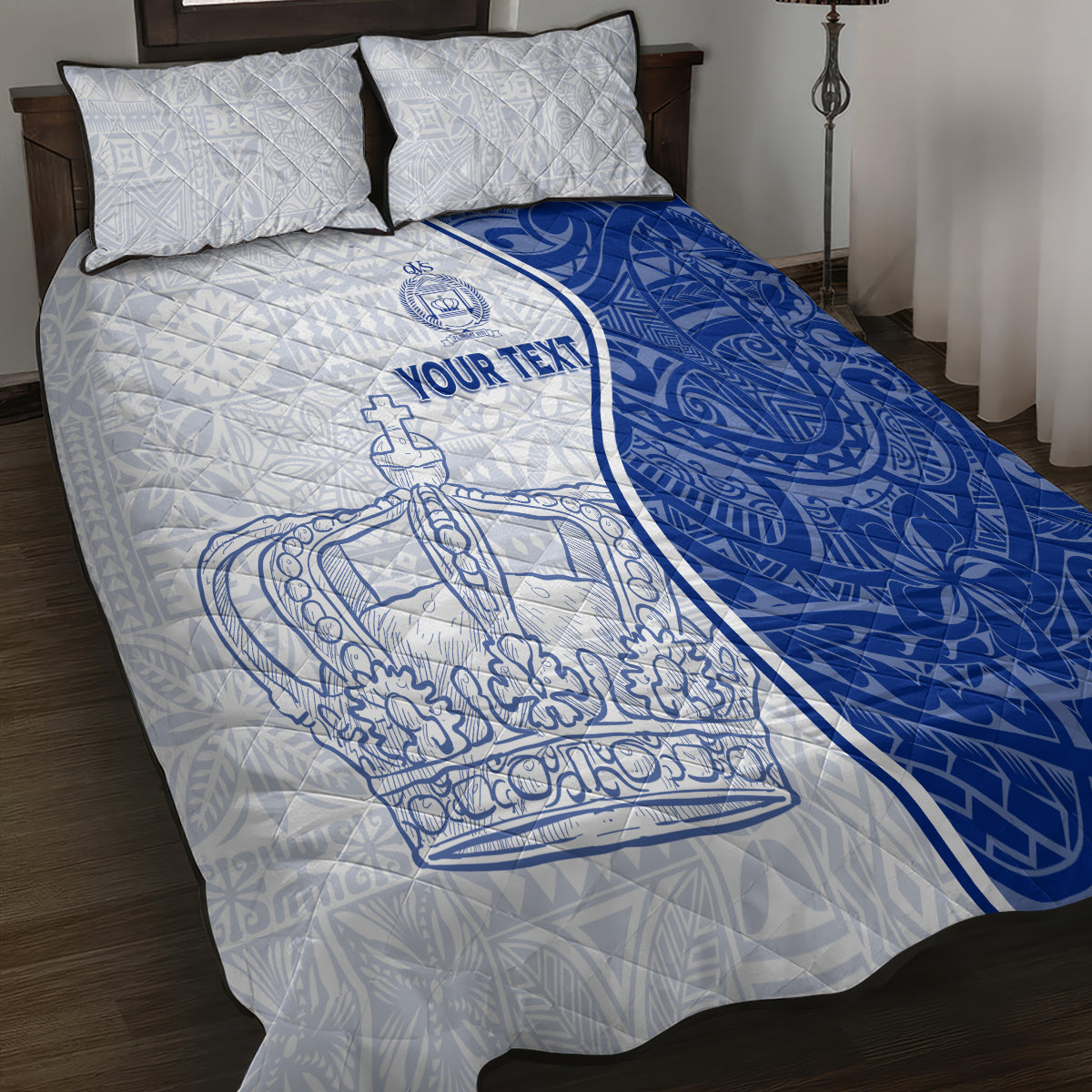 Personalised Queen Victoria School Quilt Bed Set QVS Old Boys - Wonder Print Shop