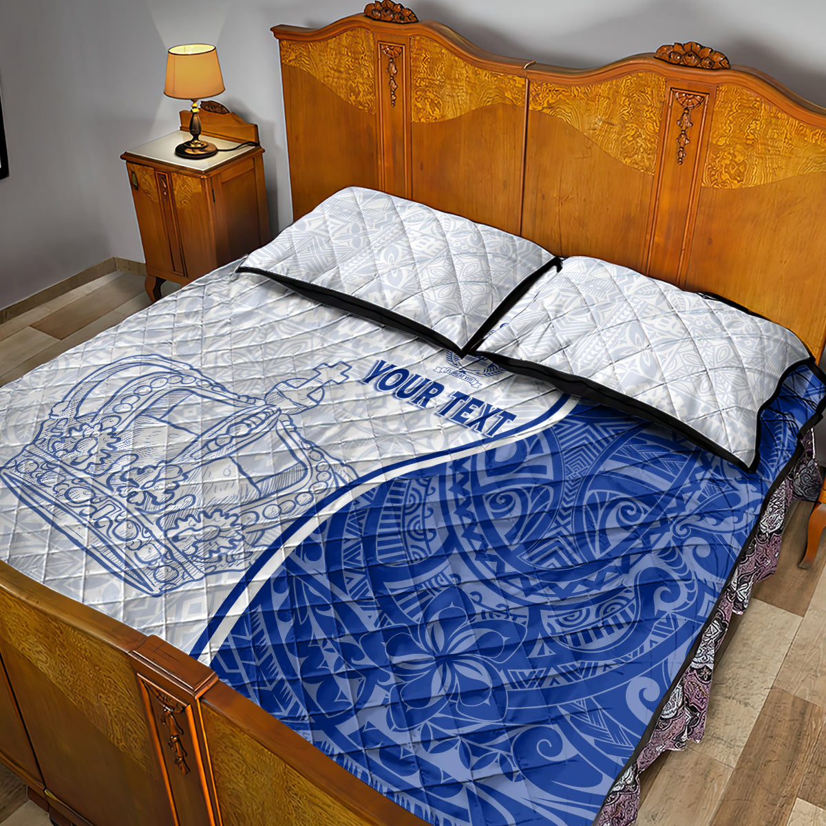 Personalised Queen Victoria School Quilt Bed Set QVS Old Boys - Wonder Print Shop
