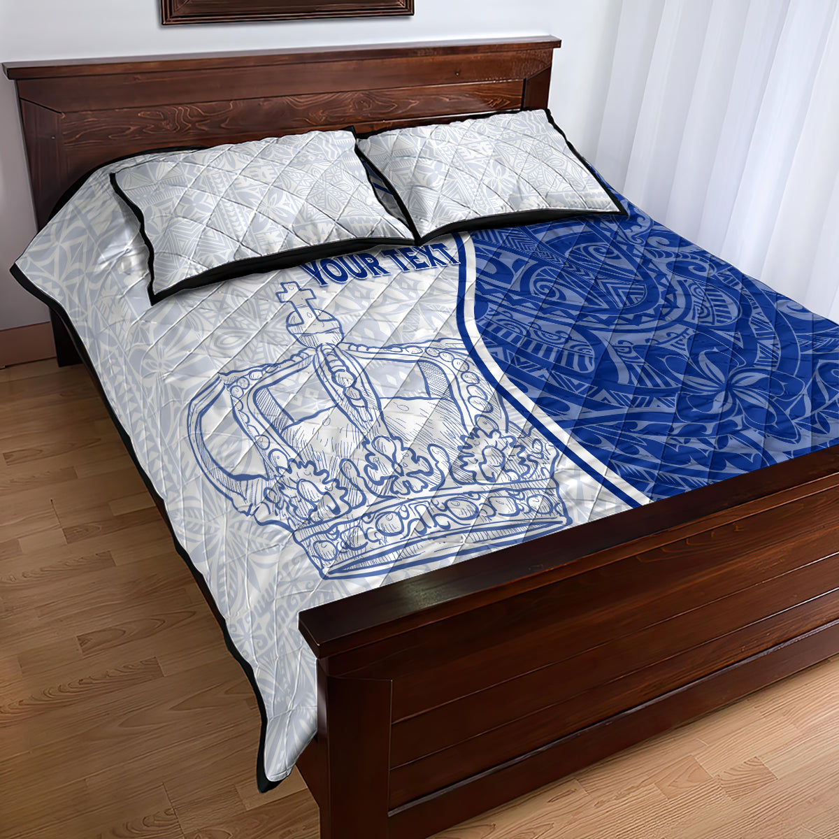Personalised Queen Victoria School Quilt Bed Set QVS Old Boys - Wonder Print Shop