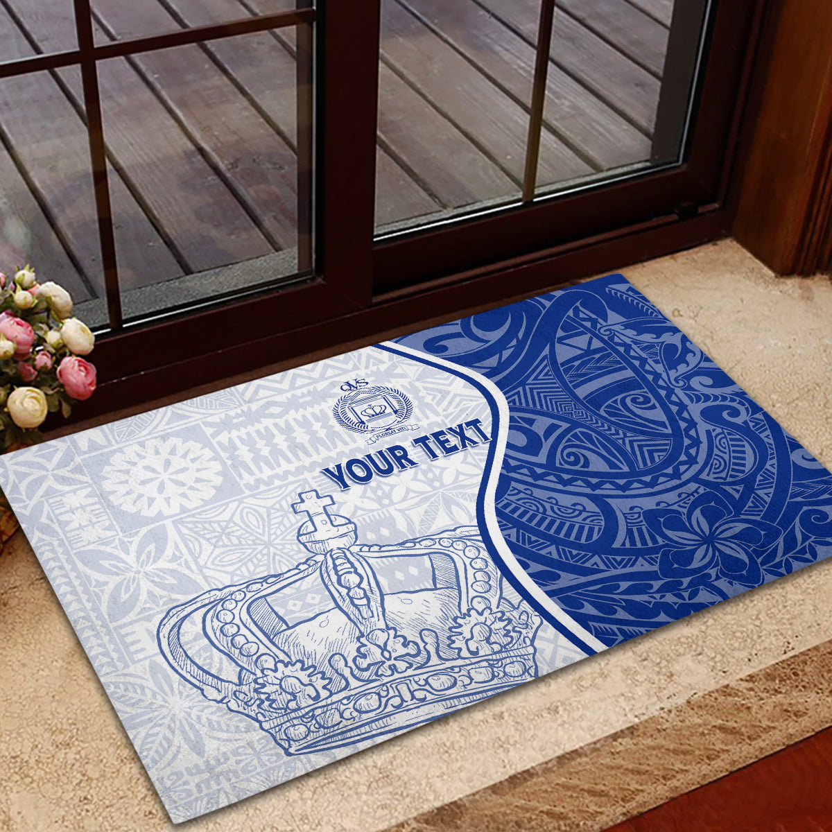 Personalised Queen Victoria School Rubber Doormat QVS Old Boys - Wonder Print Shop