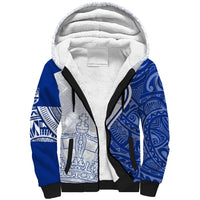 Personalised Queen Victoria School Sherpa Hoodie QVS Old Boys - Wonder Print Shop