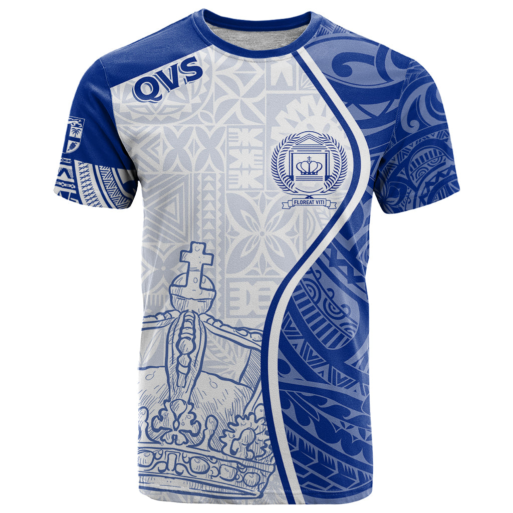 Personalised Queen Victoria School T Shirt QVS Old Boys - Wonder Print Shop