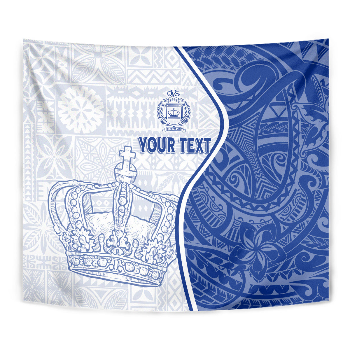 Personalised Queen Victoria School Tapestry QVS Old Boys - Wonder Print Shop