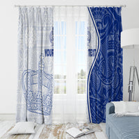 Personalised Queen Victoria School Window Curtain QVS Old Boys - Wonder Print Shop