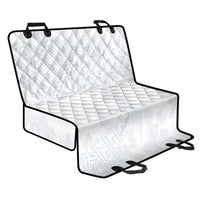 Samoa White Sunday Back Car Seat Cover Hibiscus Special LT7 - Wonder Print Shop