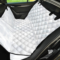 Samoa White Sunday Back Car Seat Cover Hibiscus Special LT7 - Wonder Print Shop