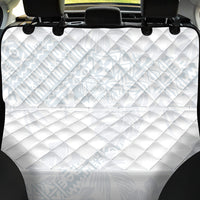 Samoa White Sunday Back Car Seat Cover Hibiscus Special LT7 - Wonder Print Shop