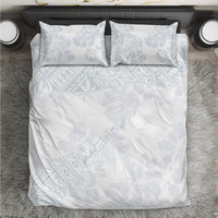 Samoa White Sunday Bedding Set Hibiscus Special LT7 - Wonder Print Shop