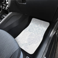 Samoa White Sunday Car Mats Hibiscus Special LT7 - Wonder Print Shop
