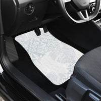 Samoa White Sunday Car Mats Hibiscus Special LT7 - Wonder Print Shop