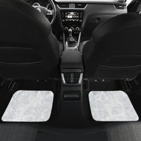 Samoa White Sunday Car Mats Hibiscus Special LT7 - Wonder Print Shop