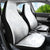 Samoa White Sunday Car Seat Cover Hibiscus Special LT7 - Wonder Print Shop