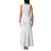 Samoa White Sunday Family Matching Tank Maxi Dress and Hawaiian Shirt Hibiscus Special - Wonder Print Shop