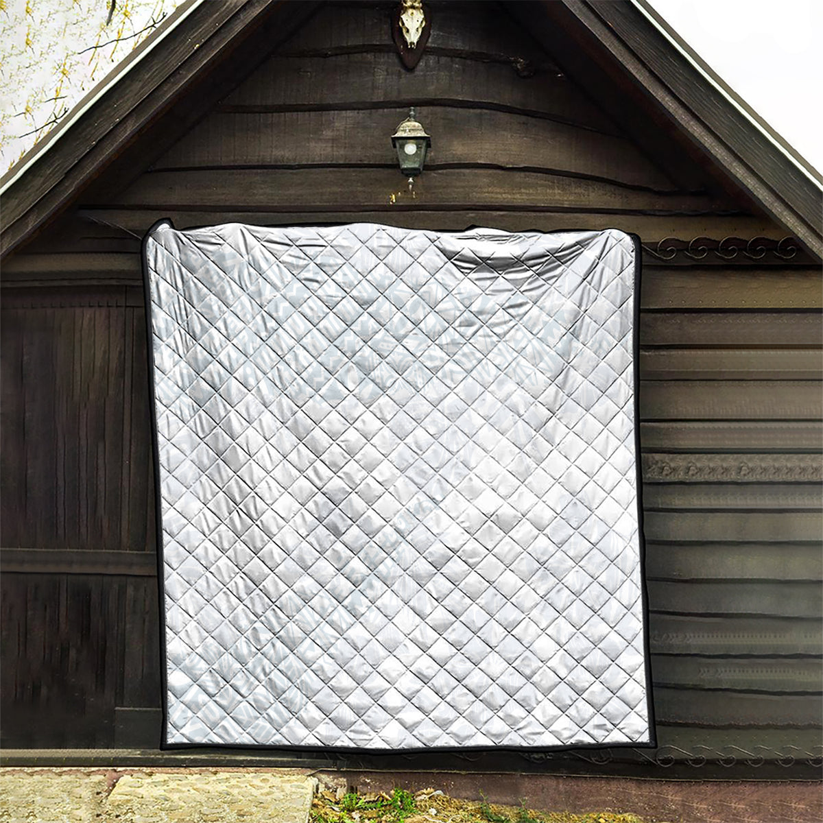 Samoa White Sunday Quilt Hibiscus Special - Wonder Print Shop