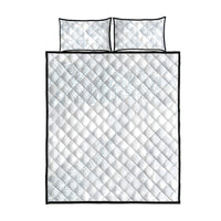 Samoa White Sunday Quilt Bed Set Hibiscus Special - Wonder Print Shop