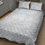 Samoa White Sunday Quilt Bed Set Hibiscus Special - Wonder Print Shop