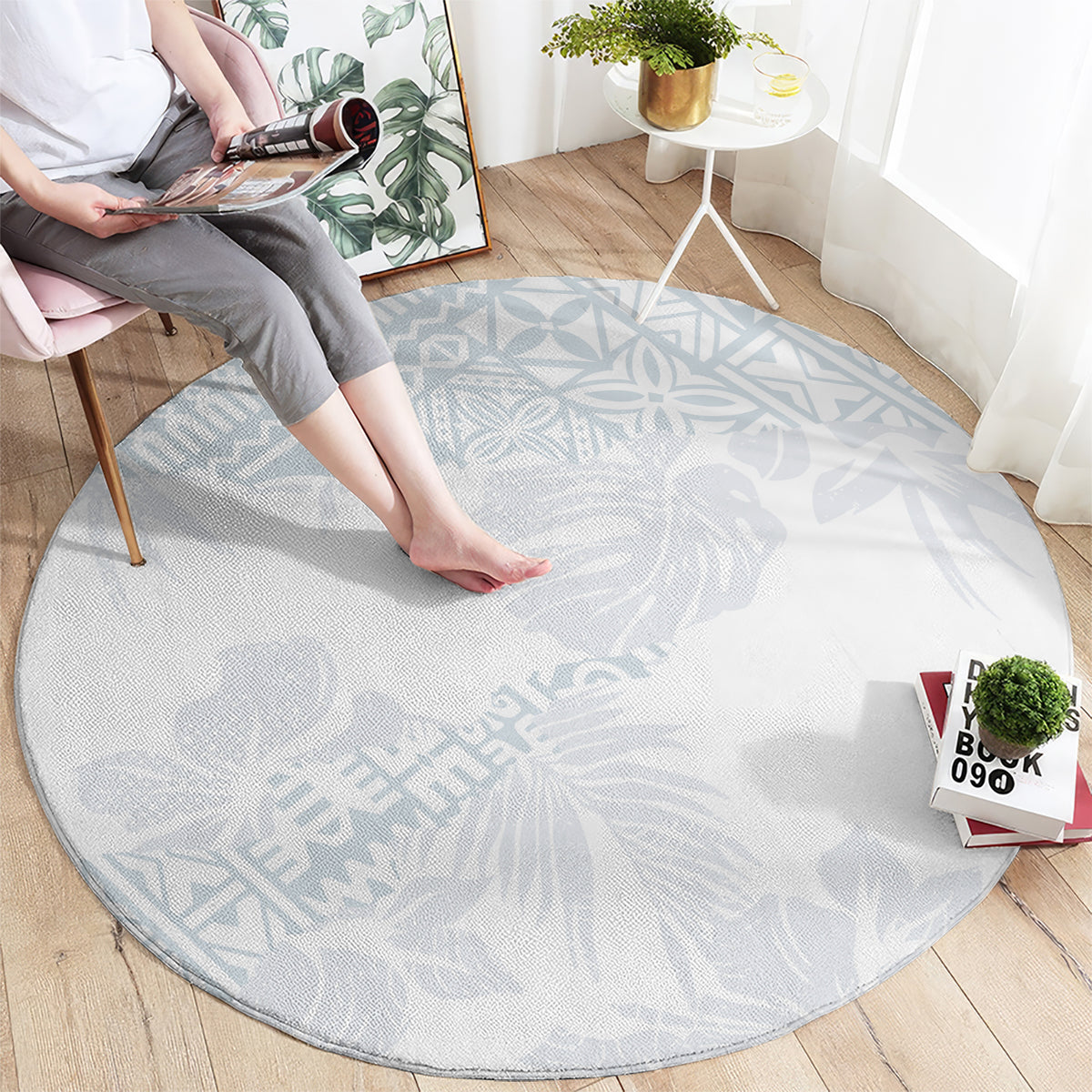 samoa-white-sunday-round-carpet-hibiscus-special