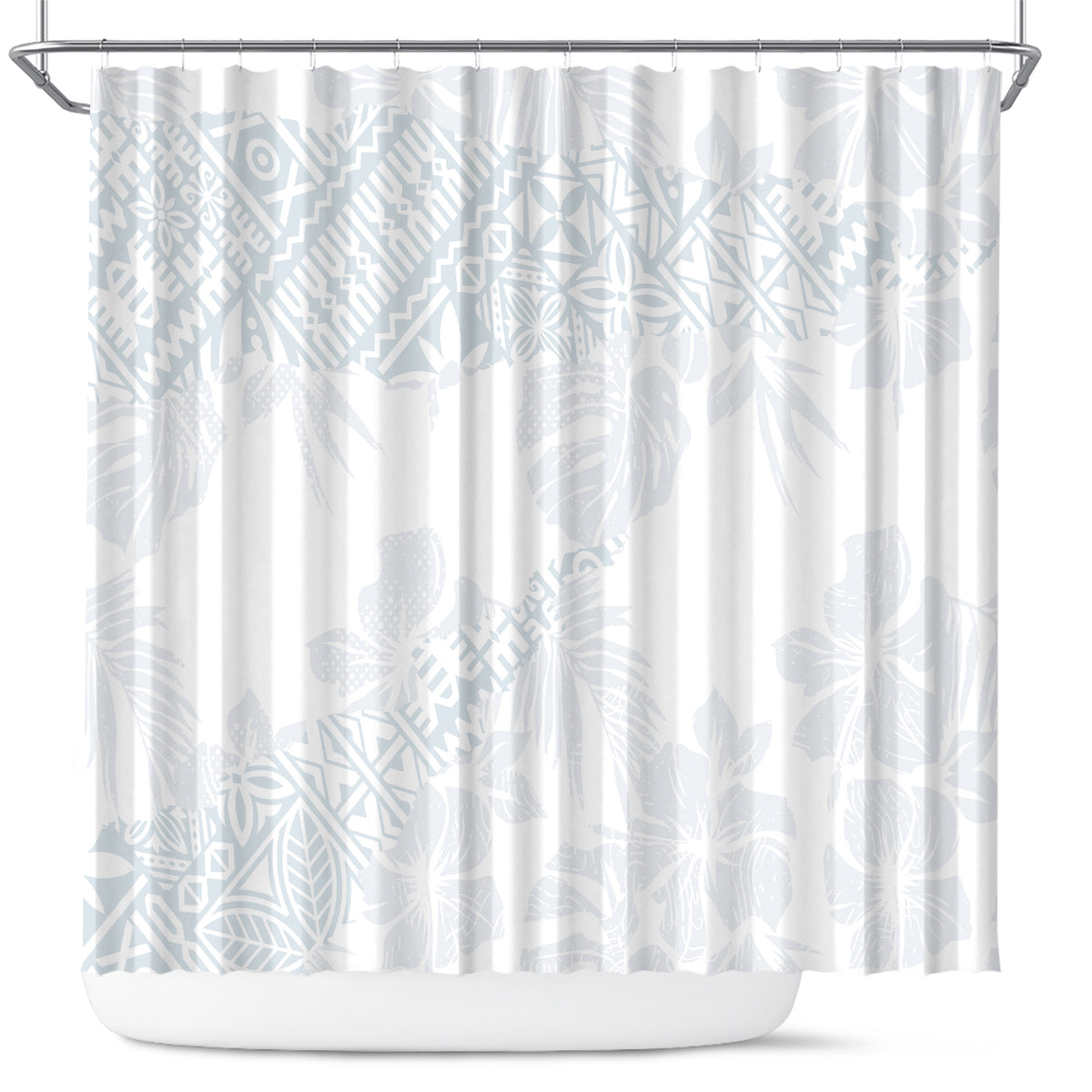 samoa-white-sunday-shower-curtain-hibiscus-special