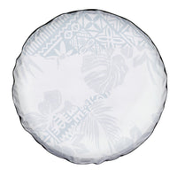 Samoa White Sunday Spare Tire Cover Hibiscus Special - Wonder Print Shop