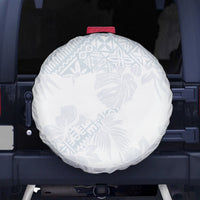 Samoa White Sunday Spare Tire Cover Hibiscus Special - Wonder Print Shop