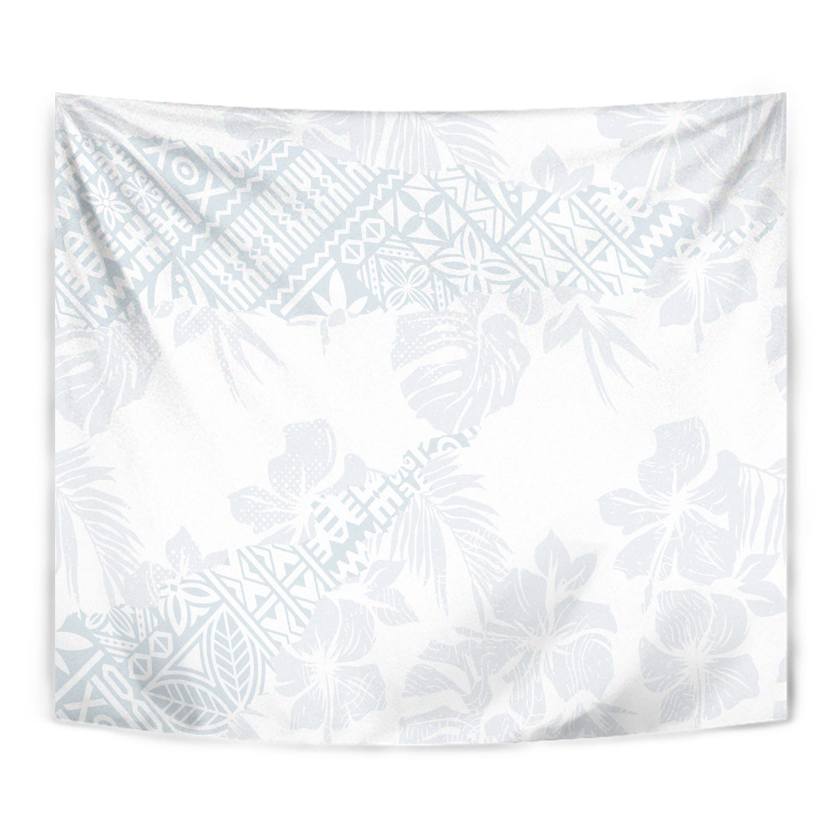 Samoa White Sunday Tapestry Hibiscus Special - Wonder Print Shop