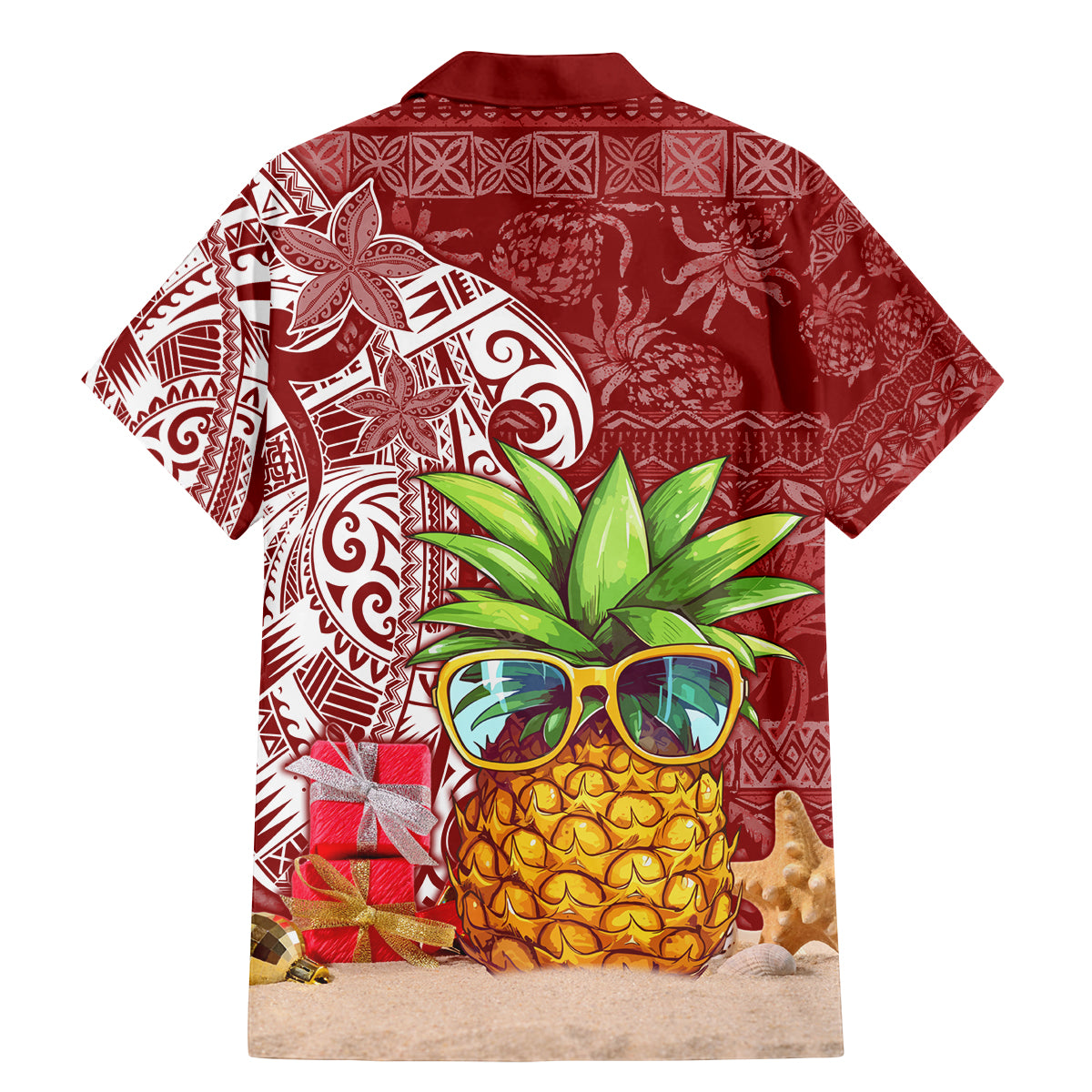 Mele Kalikimaka Hawaii Christmas Family Matching Mermaid Dress and Hawaiian Shirt Pineapple Party LT7 - Wonder Print Shop