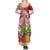 Mele Kalikimaka Hawaii Christmas Summer Maxi Dress Pineapple Party - Wonder Print Shop