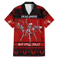 Christmas Family Matching Mermaid Dress and Hawaiian Shirt Jolly Skull Merry Creepmas LT7 - Wonder Print Shop