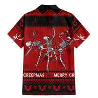 Christmas Family Matching Mermaid Dress and Hawaiian Shirt Jolly Skull Merry Creepmas LT7 - Wonder Print Shop