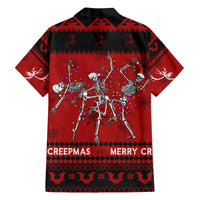 Christmas Family Matching Puletasi Dress and Hawaiian Shirt Jolly Skull Merry Creepmas - Wonder Print Shop