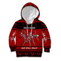 Christmas Kid Hoodie Jolly Skull Merry Creepmas - Wonder Print Shop